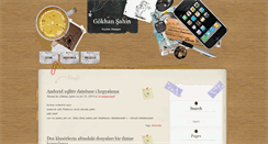 Desktop Screenshot of blog.sahinyazilim.net